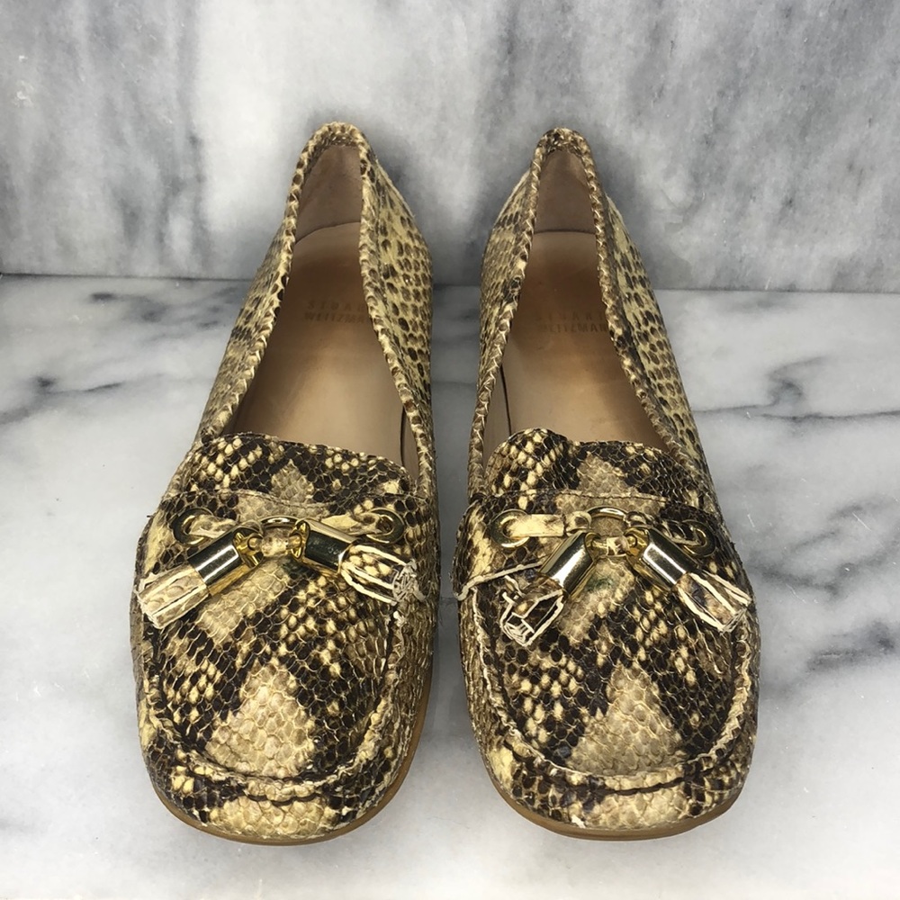 Stuart Weitzman Python Loafters - image 1